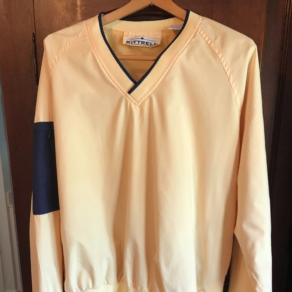 Kittrell Golf Other - Kittrell Men's Golf Pullover V-Neck Windbreaker Size Large
